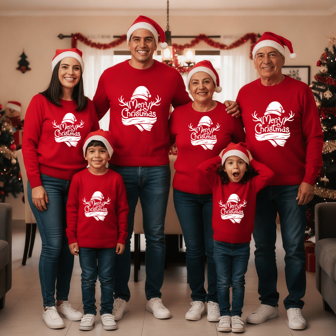 Nuevo Buzo Navidad Brillante